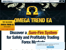 Tablet Screenshot of omega-trend.com